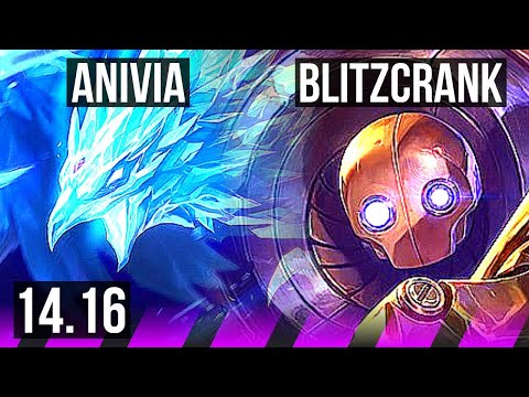 ANIVIA & Jhin vs BLITZCRANK & Zeri (SUP) | 3/2/19, 66% winrate | NA Grandmaster | 14.16