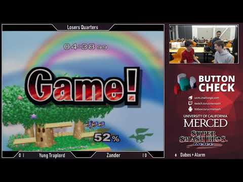 Button Check 13 - Singles Losers Quarters: Yung Traplord vs  Zander