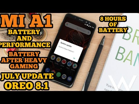 Mi a1 July update 8.1 with July security patch | mia1 battery performance+USB otg+bugs fix ?? Video