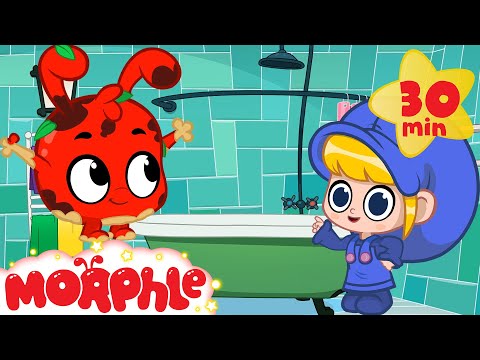 Mila & Morphle Literacy | Morphle Takes A Bath | Cartoons with Subtitles