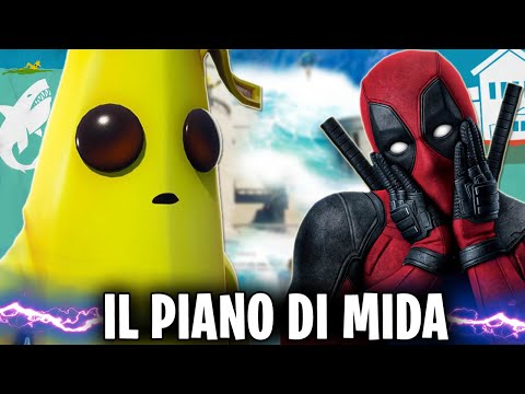 BANANITA E DEADPOOL SCOPRONO IL PIANO DI MIDA ! - Fortnite