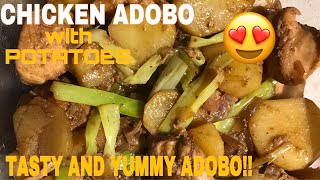 How to Cook Chicken Adobo with Potatoes 🥔 (My Own Version)