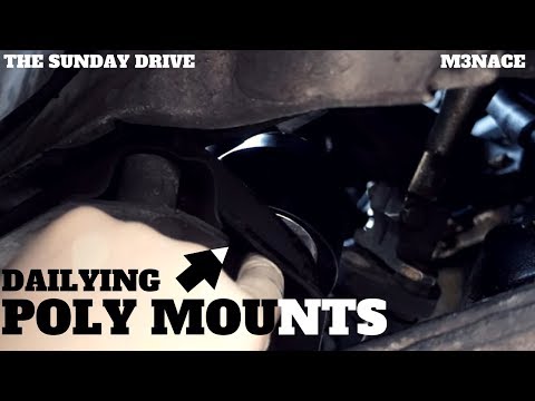 Daily Driving on Poly Engine Mounts (80A)