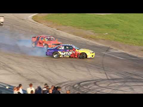 Drift Open Kielce 2019 (Runda 47) - Finał B (Pawlonka vs Gieras)