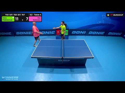 10:45 Petro Pidleteichuk - Ihor Sukovatyi 05.08.2023 TT Euro.Cup Ukraine Master. TABLE 4