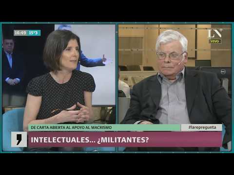 Intelectuales, ¿militantes? Luis Alberto Romero, firmante de la carta en apoyo al gobierno