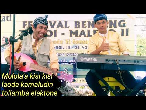 lagu gambus Wakatobi laode kamaludin molola'a kisi kisi....