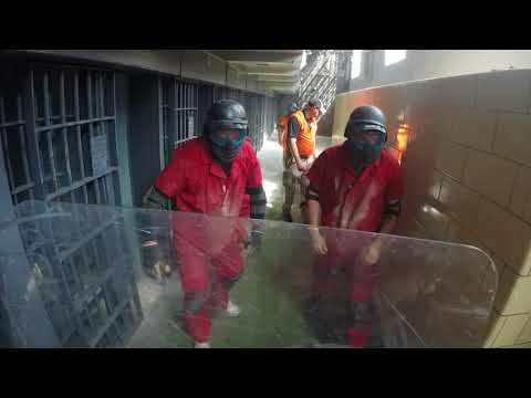 2018 Moundsville Mock Prison Riot- J BLOCK- BCP CERT