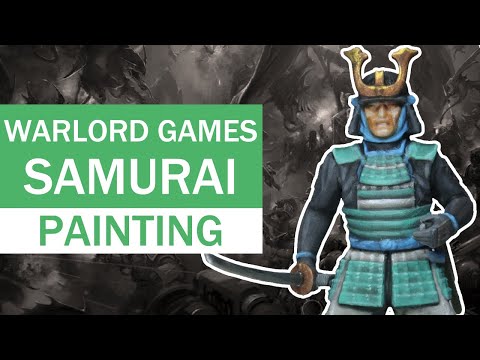 How To Paint Warlord Games Samurai
