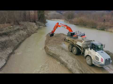 LIFE+ Auenwildnis Wachau - Öffnung des Nebenarms Schopperstatt, 17.3.2021