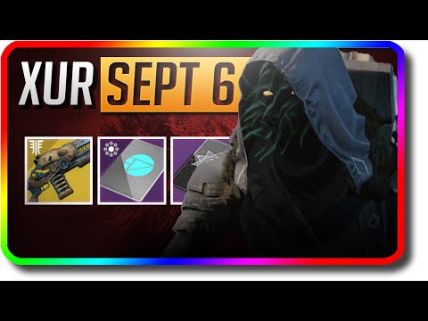 Destiny 2 - Xur Location, Exotic Armor "Lord of Wolves" (9/5/2019 September 5) Video