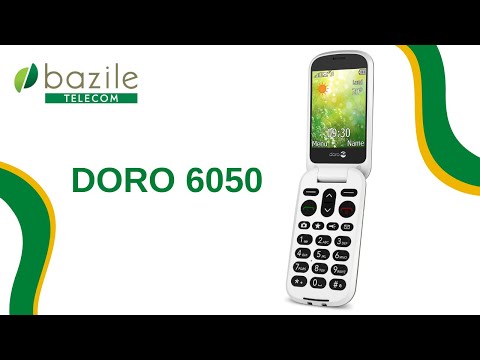 Présentation du téléphone Doro 6050 - Bazile Telecom