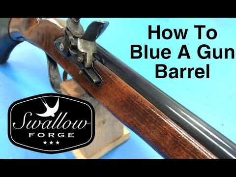 Home Bluing - How to Cold Blue a Flintlock Barrel : Swallow Forge