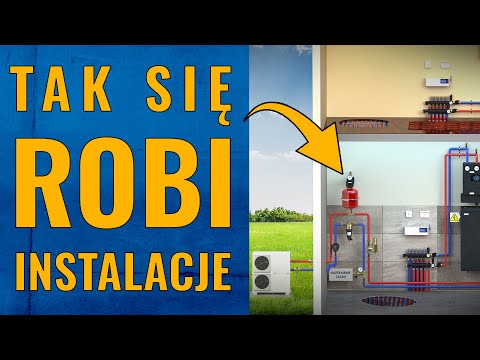 Gotowe schematy z pompą ciepła.