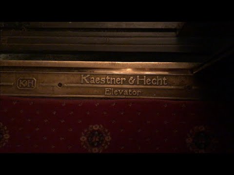 Beautiful Gated Vintage K&H Winding Drum Elevator @ 1210 N Astor - Chicago, IL.