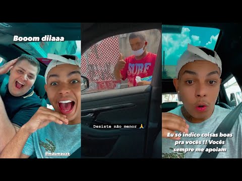 CHRYS E MAUMAU AJUDAM UM GAROTO DE RUA