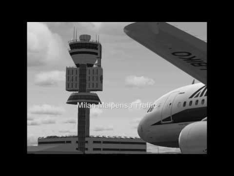 Milan Malpensa Traffic --- HD