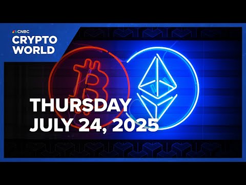 Ether rises 2% and bitcoin inches back above $119,000: CNBC Crypto World