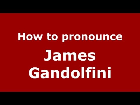 How to pronounce James Gandolfini (American English/US) - PronounceNames.com