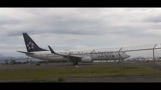 United UA1079 Take off RW25 Sanjosé MROC to Newark EWR