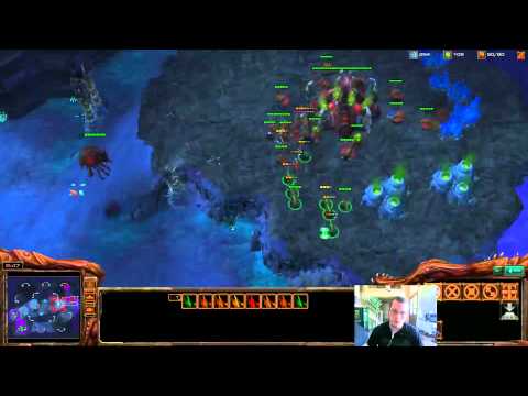 EGIdrA [FPVOD w/C] vs Papulatus - [ZvZ Shakuras Plateau 1v1] - Part 1