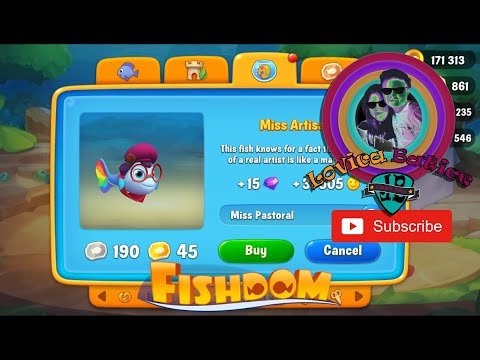 Fishdom Level 5651 - 5655 - Aquarium Artist's Studio - World Art Works - Gameplay
