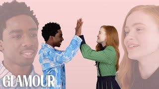 Stranger Things' Caleb McLaughlin and Sadie Sink Take a Friendship Test | Glamour video