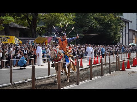 南部流鏑馬2023 [4K] 盛岡八幡宮神事 Yabusame is Holy Event | 盛岡秋まつり| Morioka, Japan | 岩手･盛岡観光動画