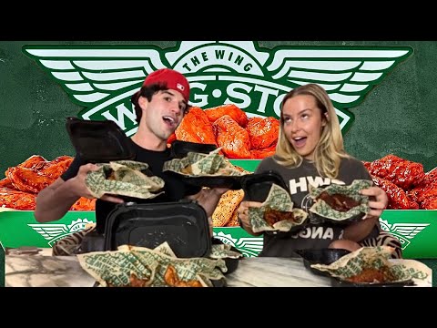 trying EVERY wingstop flavor w/ Tana Mongeau (we gardened)
