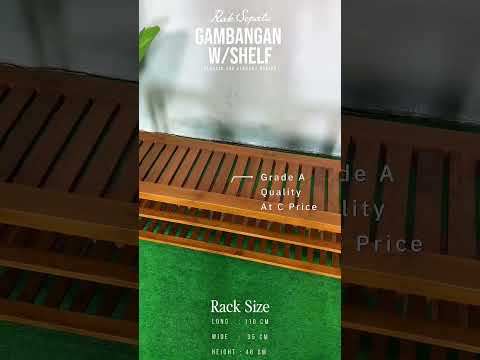 RAK GAMBANGAN W SHELF