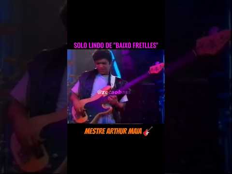 Lindo Solo de Baixo Fretlles - Arthur Maia! 🎸 #shorts