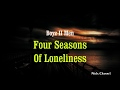 Boyz II Men - Four Season Of Loneliness (Lyrics)