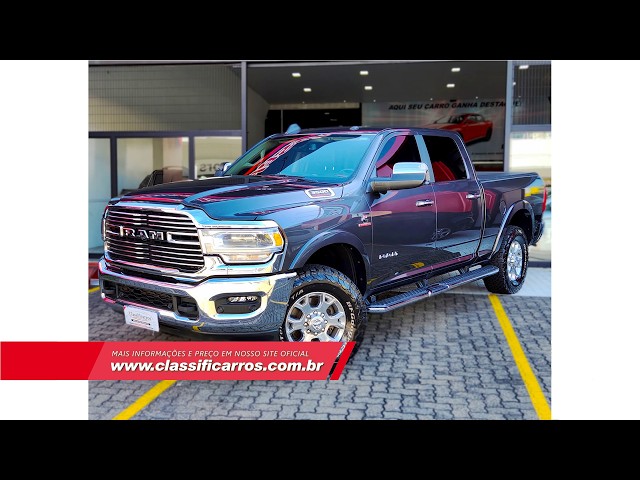 Vídeo RAM 3500 6.7 I6 TURBO DIESEL LARAMIE CD 4X4 AUTOMÁTICO
