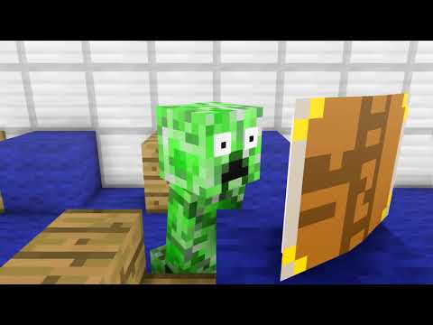 Craftronix! Monster School _ BALDI'S BASICS CHALLENGE - Minecraft Animation-2