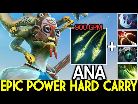 ANA [Medusa] Epic Power Hard Carry Monster Late Game Dota 2