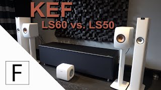 KEF LS60 Wireless vs. LS50 Wireless II mit KC62 Subwoofer!