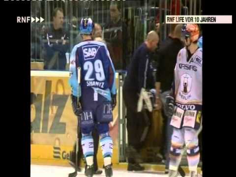 DEL 05-06 #20 Mannheim - Berlin 1-2   Verletzung Lonny Bohonos