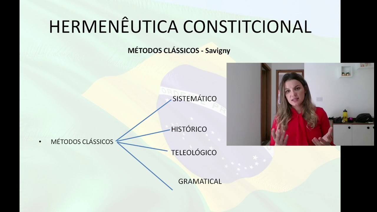 Métodos Clássicos e Modernos de Hermenêutica Constitucional