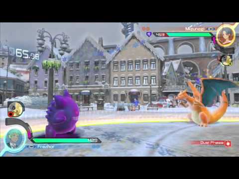 Pokkén Tournament (Frezhor) Gengar vs Charizard (Mizunagi) Ferrum League #78 Pokemon Nintendo Wii U