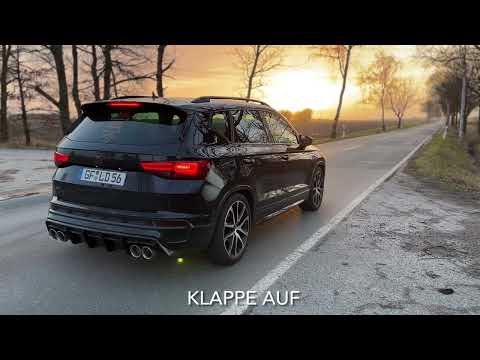 Cupra Ateca - 3,5“ Klappenauspuff mit ECE EG EWG Zulassung - E-EXHAUST