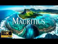 FLYING OVER MAURITIUS 4K Video UHD Relaxing Music With Beautiful Nature Film For Stress Relief