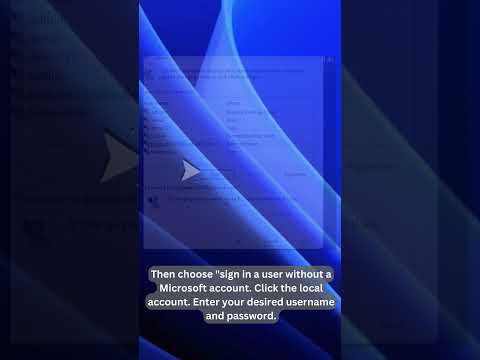 Create A Windows 11 Local Account In A Snap!
