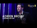 Adrien Brody wins Leading Actor for his perodmance in The Brutalist as László Tóth | BAFTA