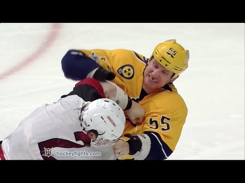 Luke Schenn vs Cody McLeod
