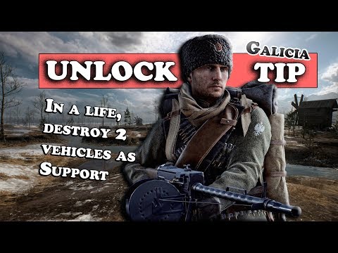 BATTLEFIELD 1 Tip - IN A LIFE, destroy 2 vehicles as Support (PC Multiplayer Gameplay 1440p60HD)