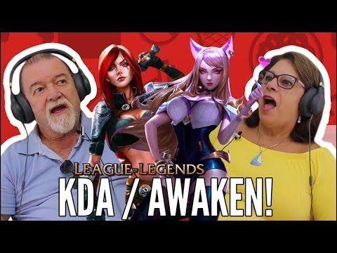 IDOSOS REAGEM A LEAGUE OF LEGENDS - K/DA, UMA NOVA ALVORADA E AWAKEN