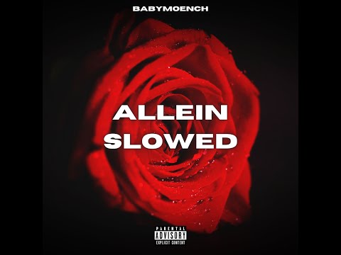 BABYMOENCH - ALLEIN (SLOWED AND REVERB)