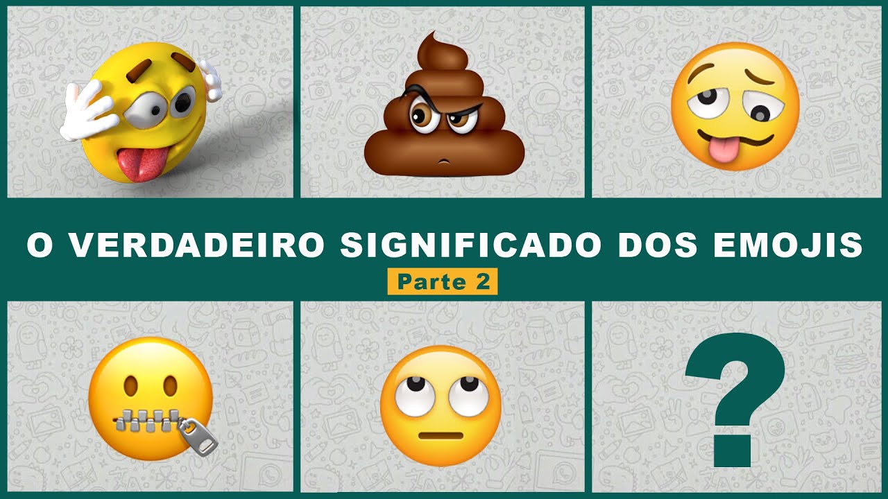 O Verdadeiro Significado dos Emojis do Whatsapp | Parte 02 | Multi Dados