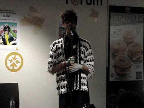 Sliimy wake up @ Fnac Brussels November 10th 2009