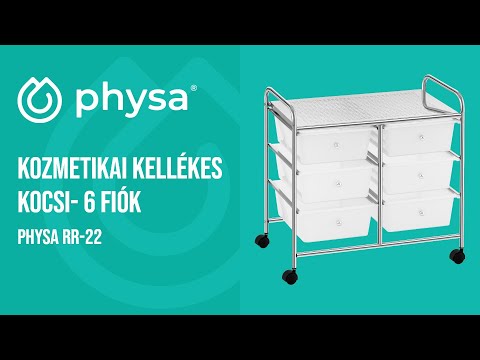 Videó - Kozmetikai kellékes kocsi- 6 fiók